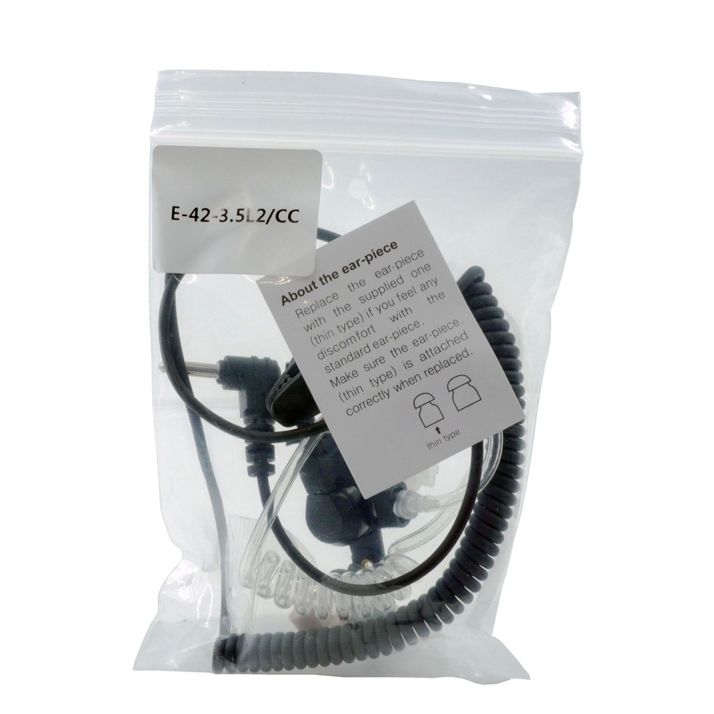 Wirox Listen Only Acoustic Tube Earpiece