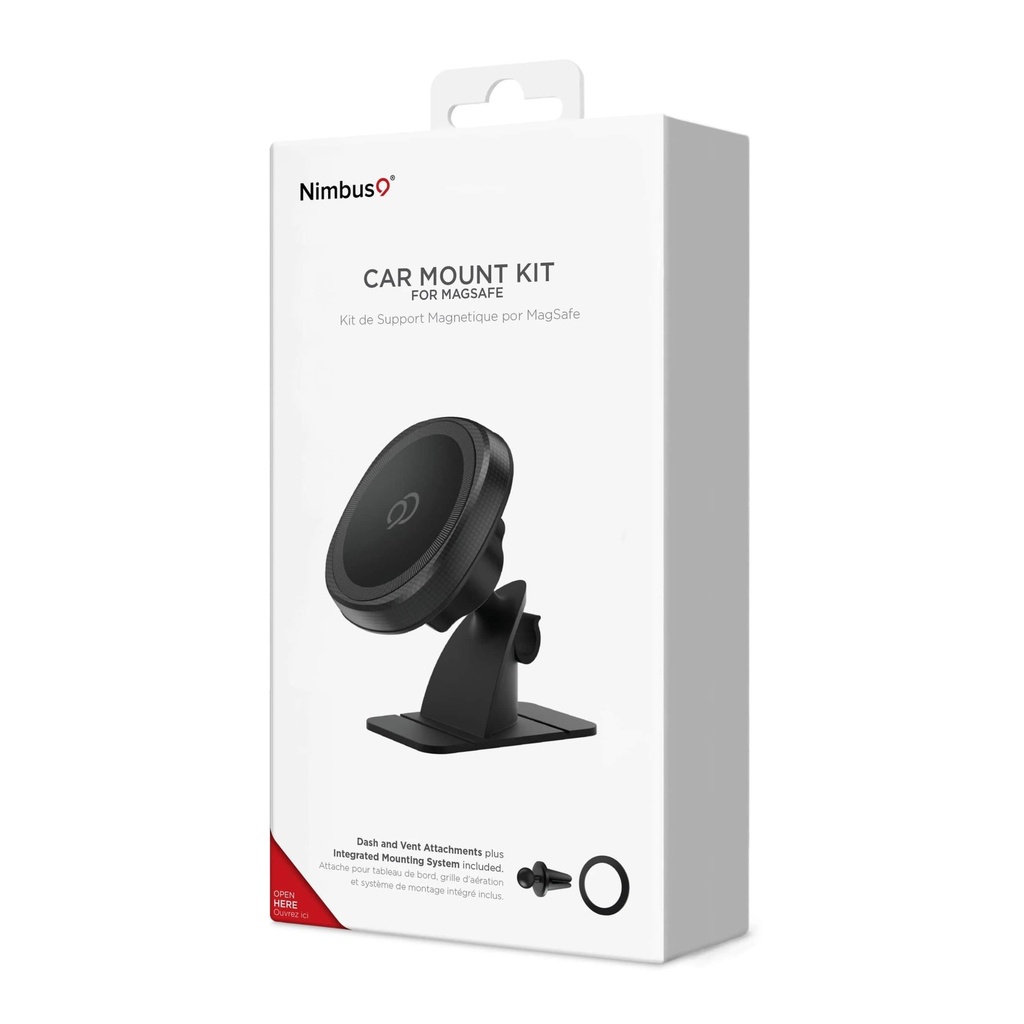 Nimbus9 MagSafe Car Mount Kit – Black