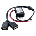 Wirox 12V Bare Leads to Dual USB A Female