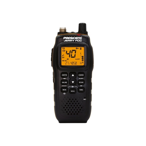 [TXUS623-1] President Jerry AM/FM Portable CB Radio