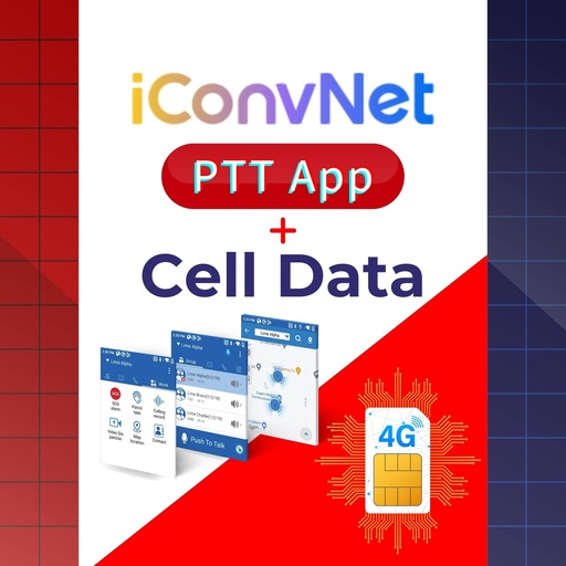 Inrico iConvNet PoC App. + Cellular Data