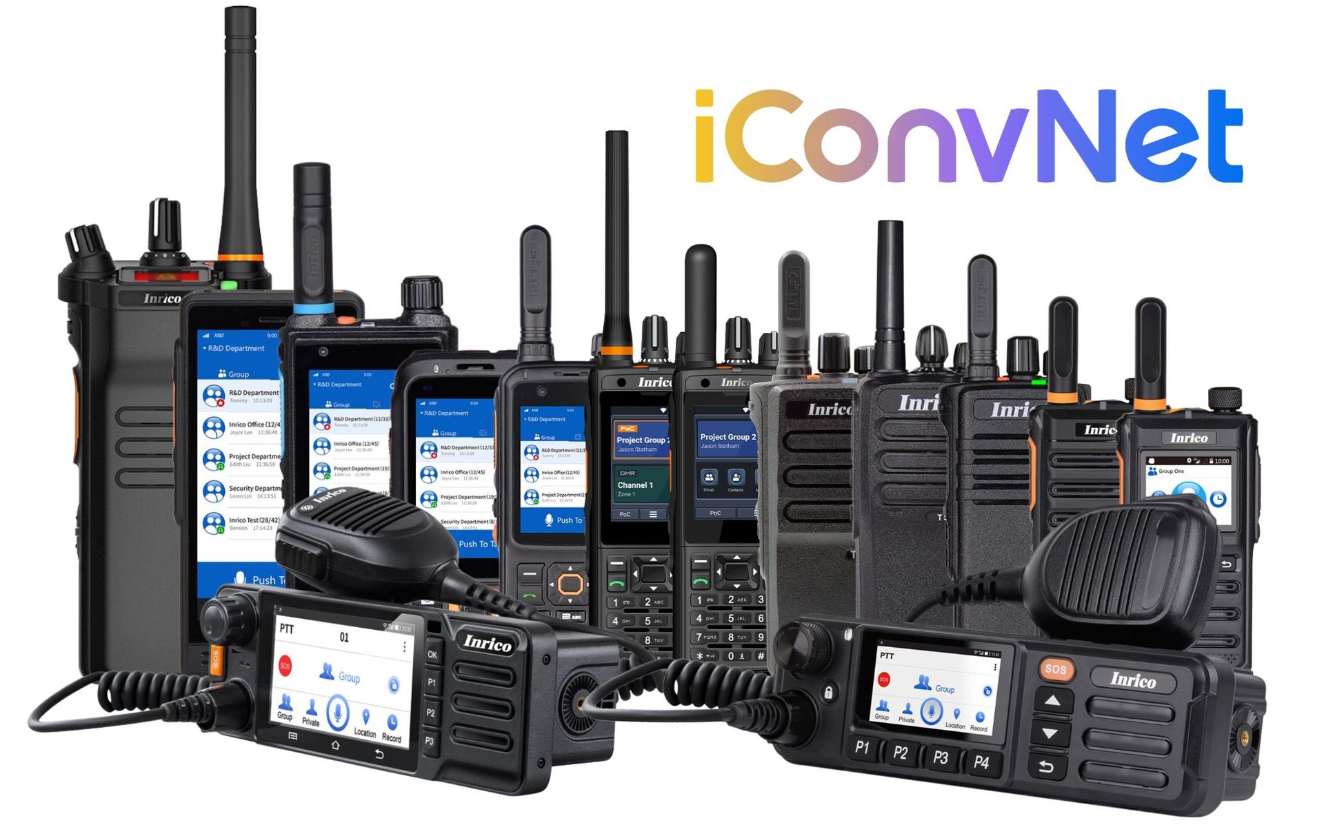 Inrico Push-to-talk over Cellular Radios