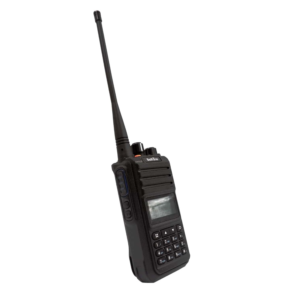 BelFone BF-TD515 UHF Portable Radio-angled