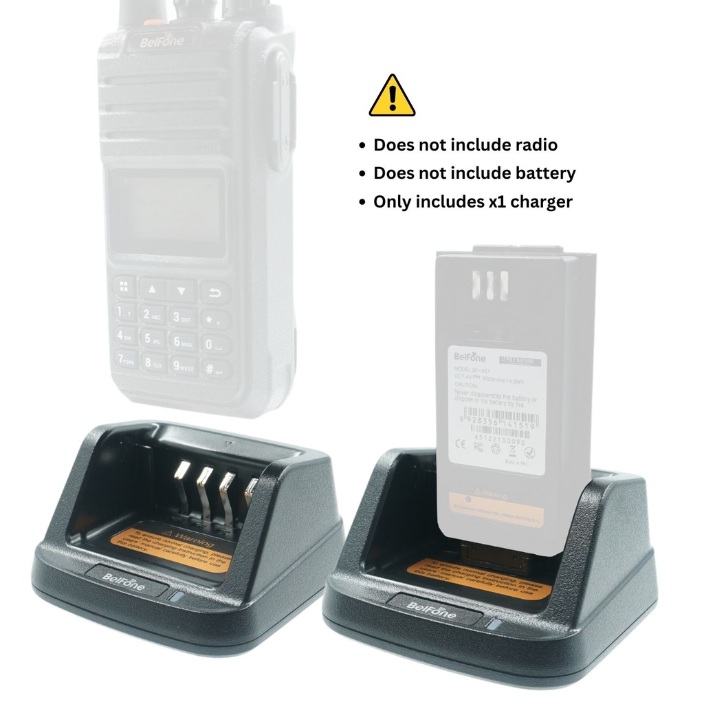 BelFone TD515 Charge Base - applications