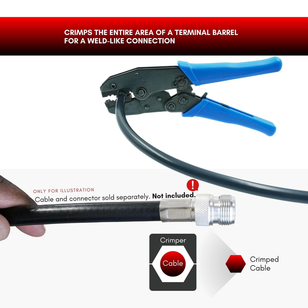 Coax Crimper RG58/RG6/240