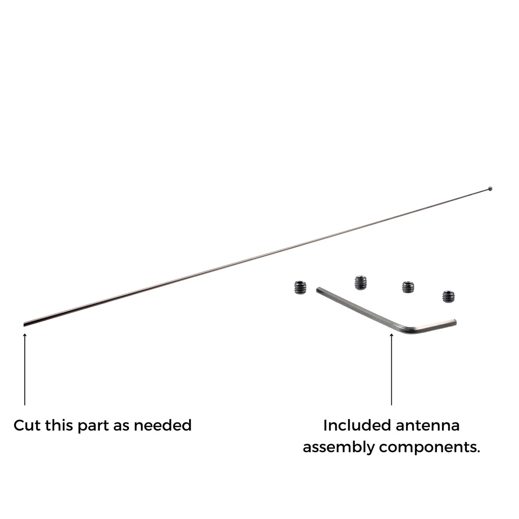 Wirox 1/2 Wave VHF Cut to Tune Antenna