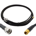 Wirox 6m/20ft (N Male/SMA Male) LMR240 Equivalent Low Loss Coaxial Cable