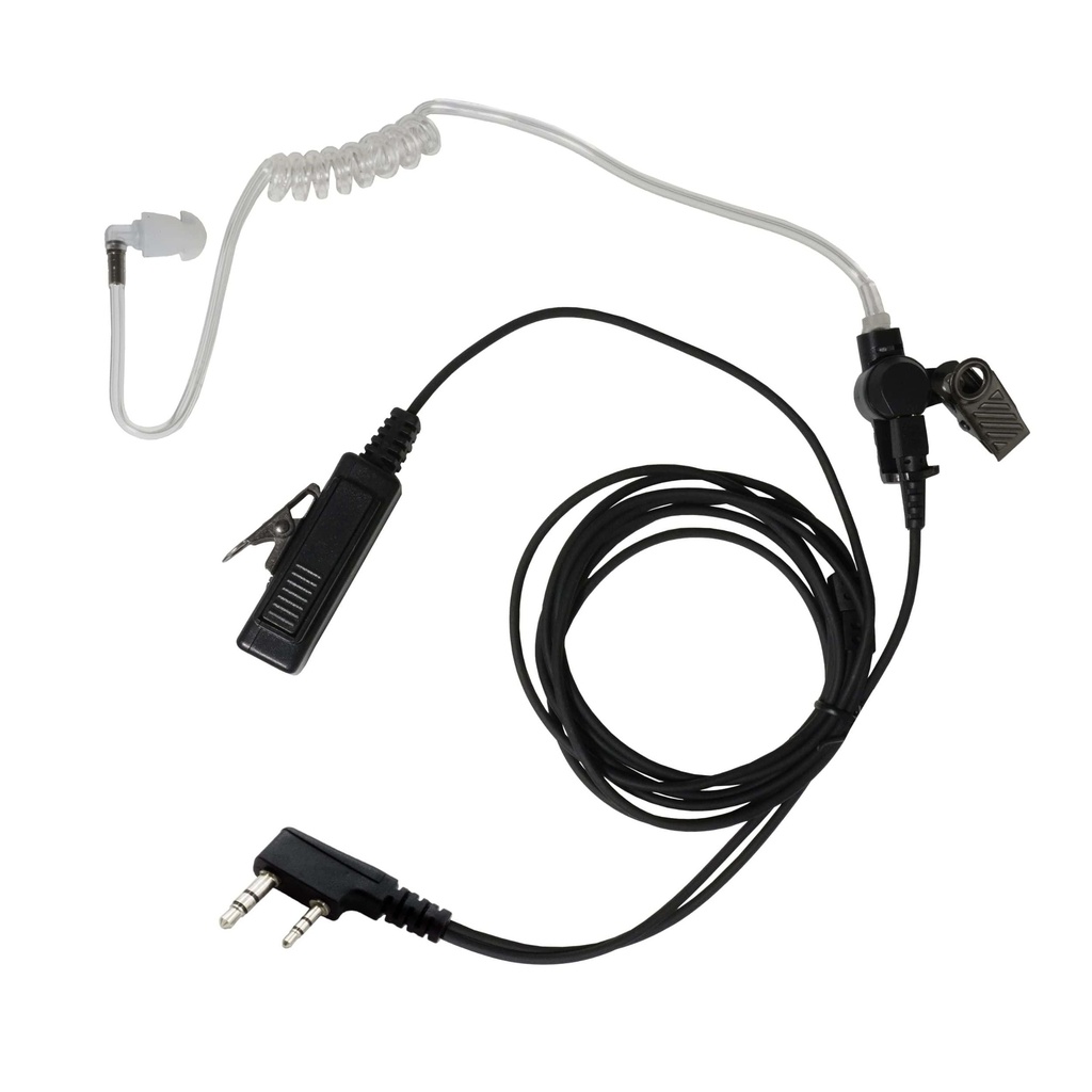 WLN KD-C1 2-Wire Acoustic Tube Earpiece