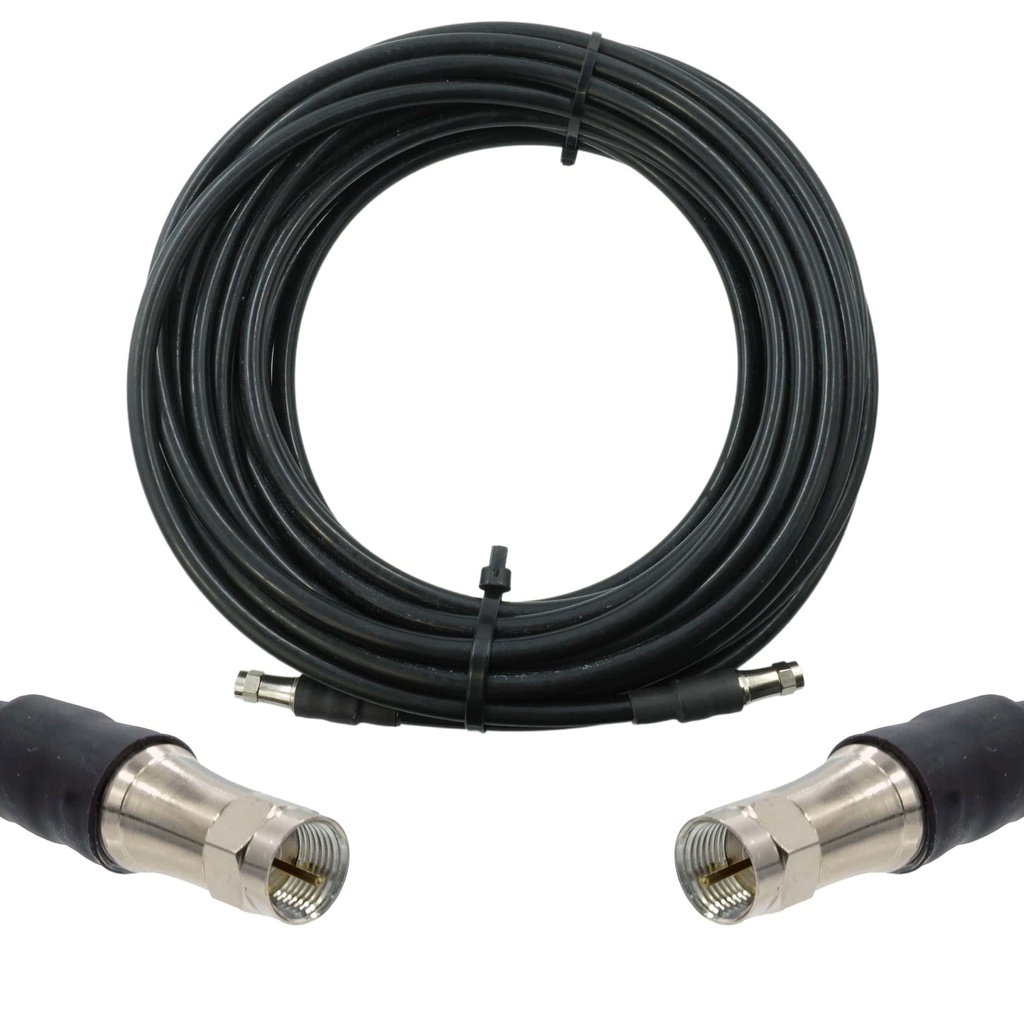 Wirox 15m/49ft  (F Male/F Male) RG11 Coax Cable