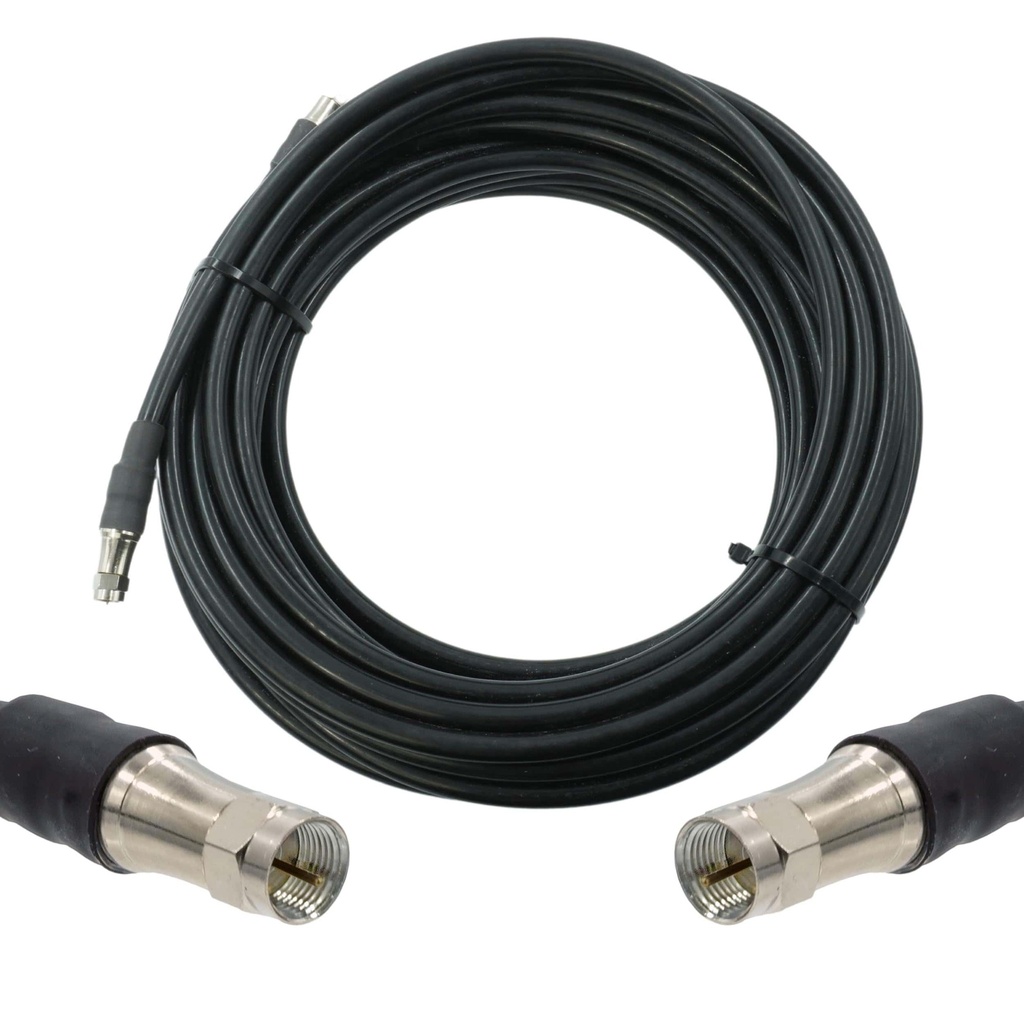 Wirox 23m/75ft (F Male/F Male) RG11 Coax Cable