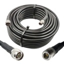 Wirox 23m/75ft (N Male/N Female) LMR400 Equivalent Low Loss Coaxial Cable
