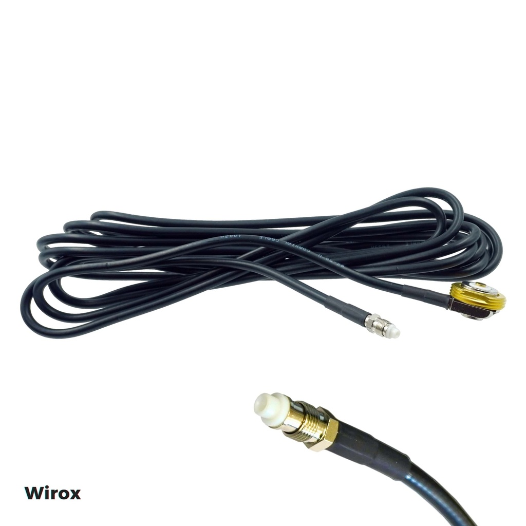 Wirox NMO FME Connector RG58 Installation Cable 17'
