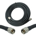 Wirox 9m/30ft (UHF Male/UHF Male) LMR400 Equivalent Coax Cable