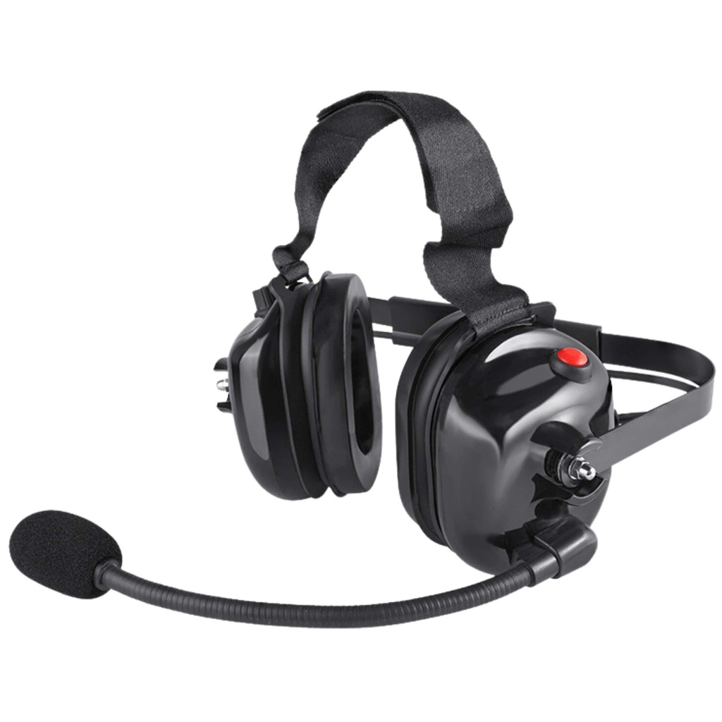 Wirox 50Q Behind The Head Dual Muff Headset