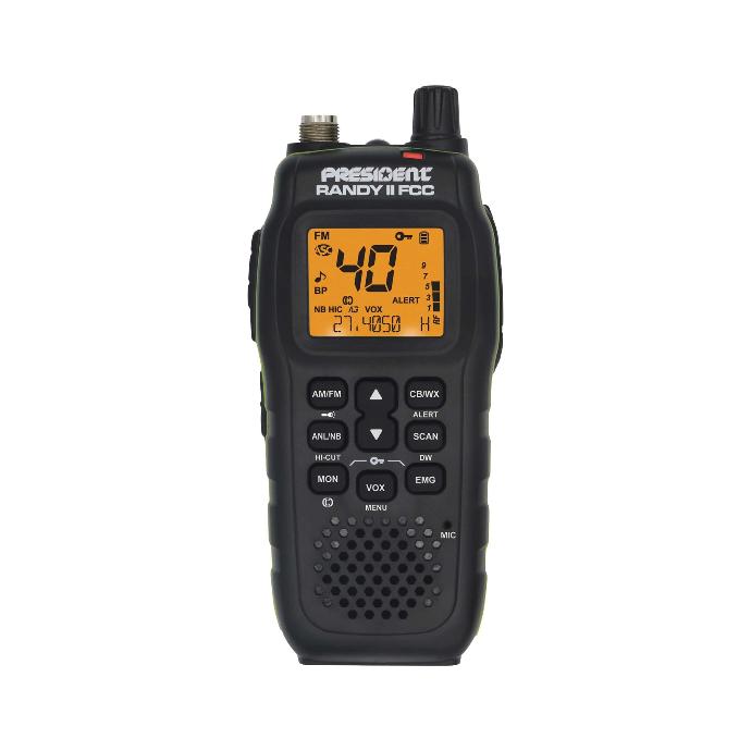 President Randy II AM/FM Portable CB Radio