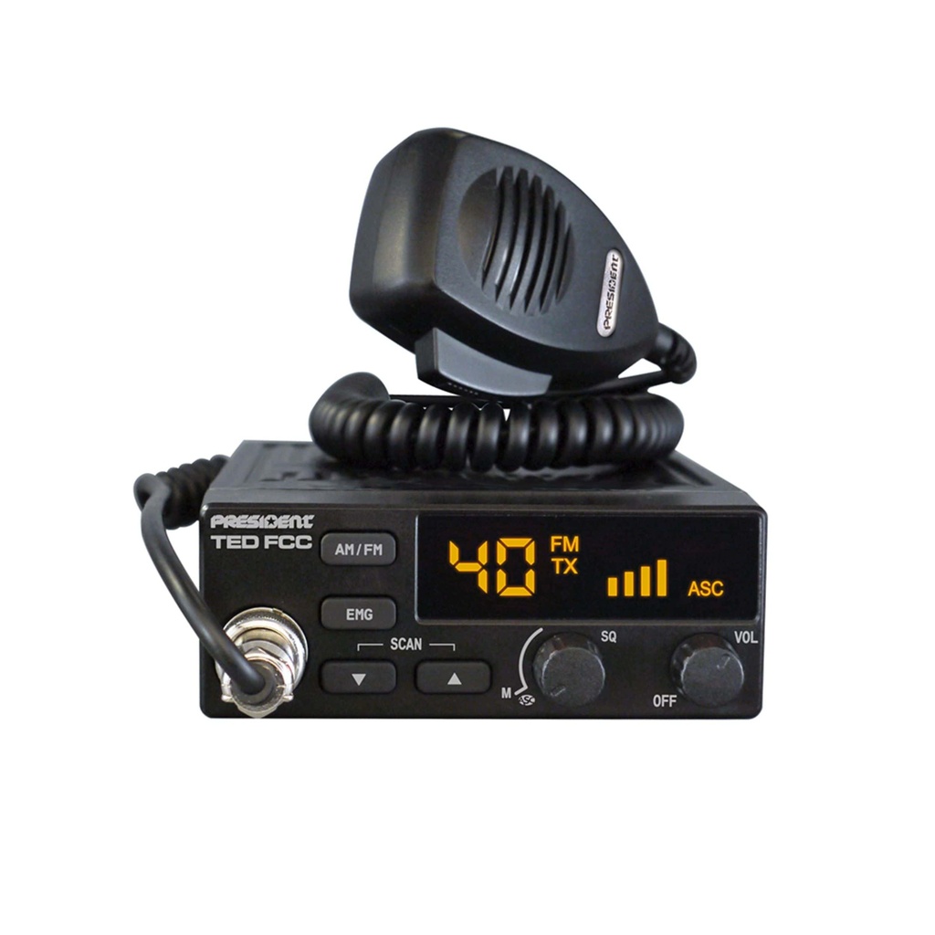 President Ted FCC AM/FM CB Radio