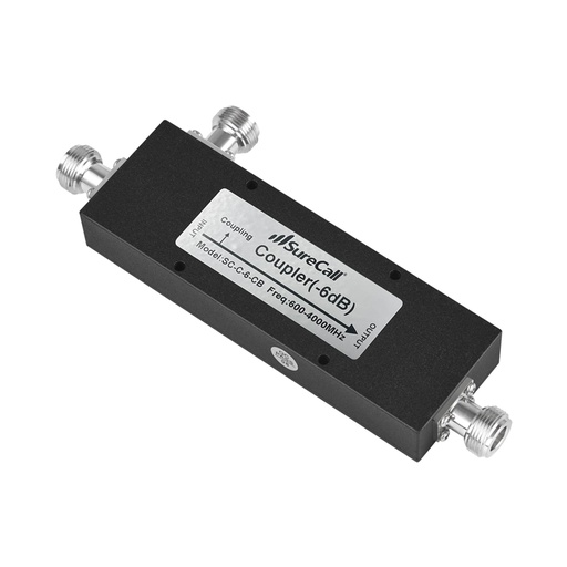 [SC-C-6] Cellular -6dB Tap (N-Female) Coupler