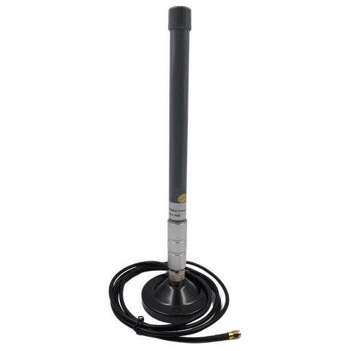 [ANTBASE3DBI] 3dBi Fiberglass Antenna with Mag Mount Base