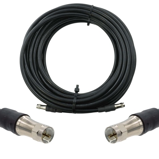 [WRX-15-FMFM-11] Wirox 15m/49ft  (F Male/F Male) RG11 Coax Cable